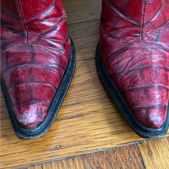 Donald Pliner Vintage Statement Boots Sz 5.5 - Picture 6 of 10